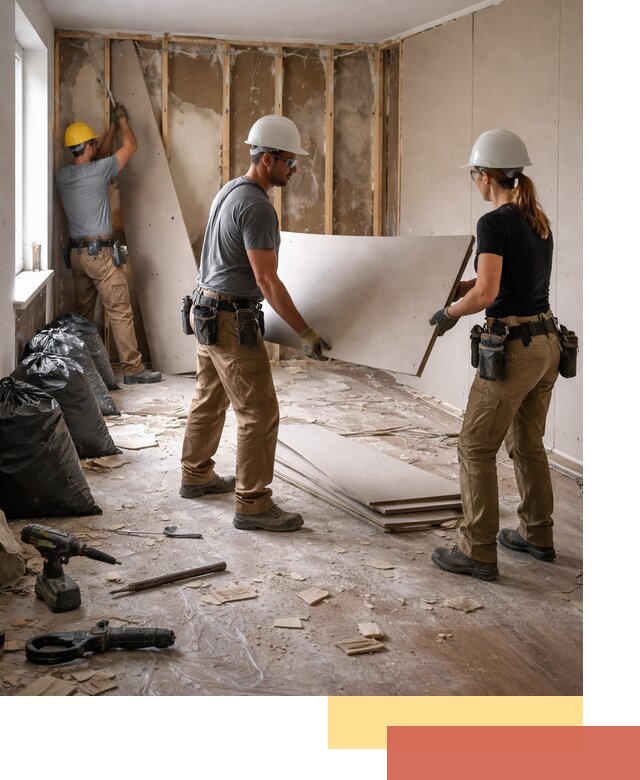 Демонтаж стеновых панелей в Ялте быстро и аккуратно