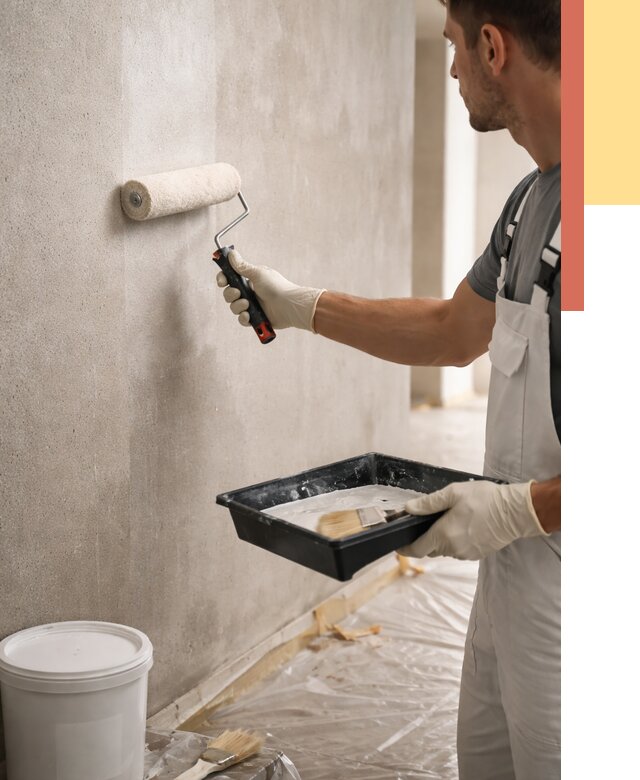 Грунтовка стен в Ялте от 2248 руб. м2 — быстро, недорого, с материалом | ОТДЕЛОЧНИК-Ялт