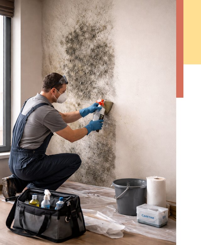 Удаление плесени со стен в Ялте от 2196 руб. — быстро и недорого | ОТДЕЛОЧНИК-Ялт