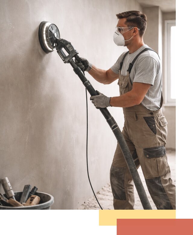 Профессиональная шлифовка стен в Ялте быстро и качественно