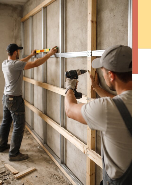 Устройство обрешетки под панели в Ялте от 2145 руб. — монтаж под ключ | ОТДЕЛОЧНИК-Ялт