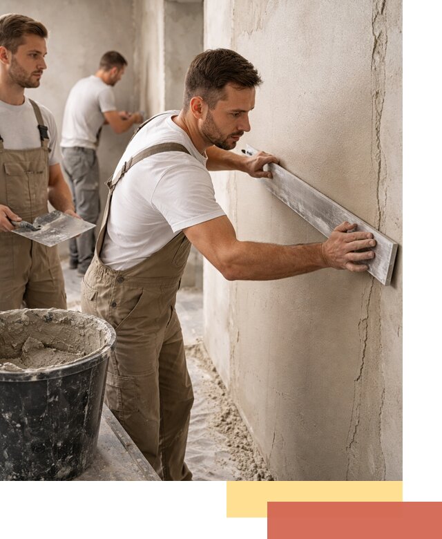 Штукатурка стен без маяков в Ялте быстро и качественно