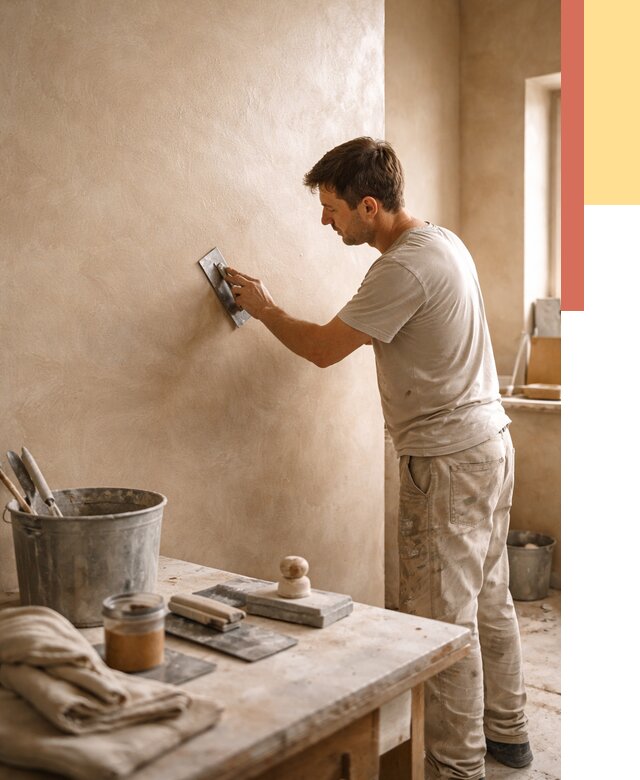 Марокканская штукатурка таделакт в Ялте под ключ от 4291 руб. | ОТДЕЛОЧНИК-Ялт