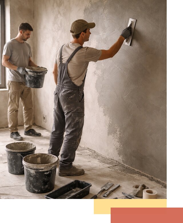 Нанесение микроцемента на стены в Ялте качественно и быстро