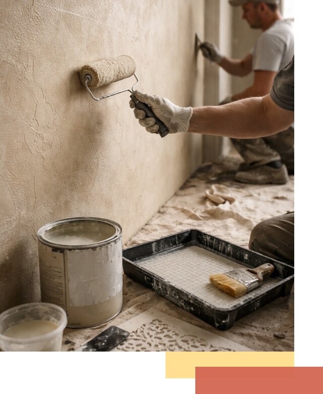 Лессирующая краска для декоративной отделки в Ялте