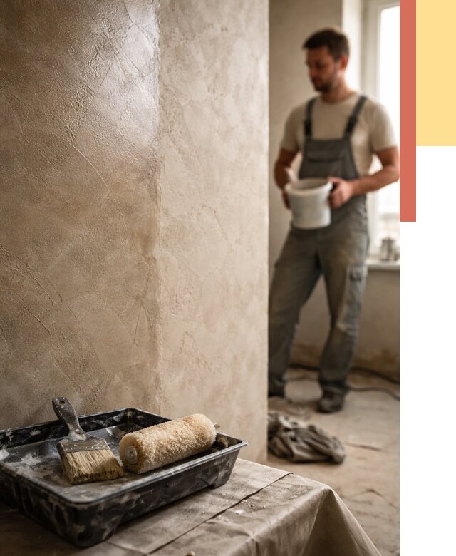 Нанесение воска на штукатурку в Ялте от 3576 руб. | Услуги ОТДЕЛОЧНИК-Ялт