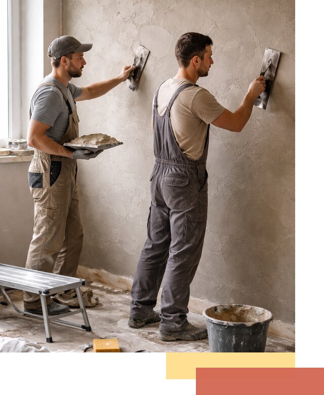 Ремонт декоративной штукатурки и восстановление фактуры в Ялте