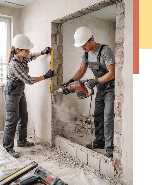 Создание проемов в стенах в Ялте от 6640 руб. — алмазная резка и расширение | ОТДЕЛОЧНИК-Ялт