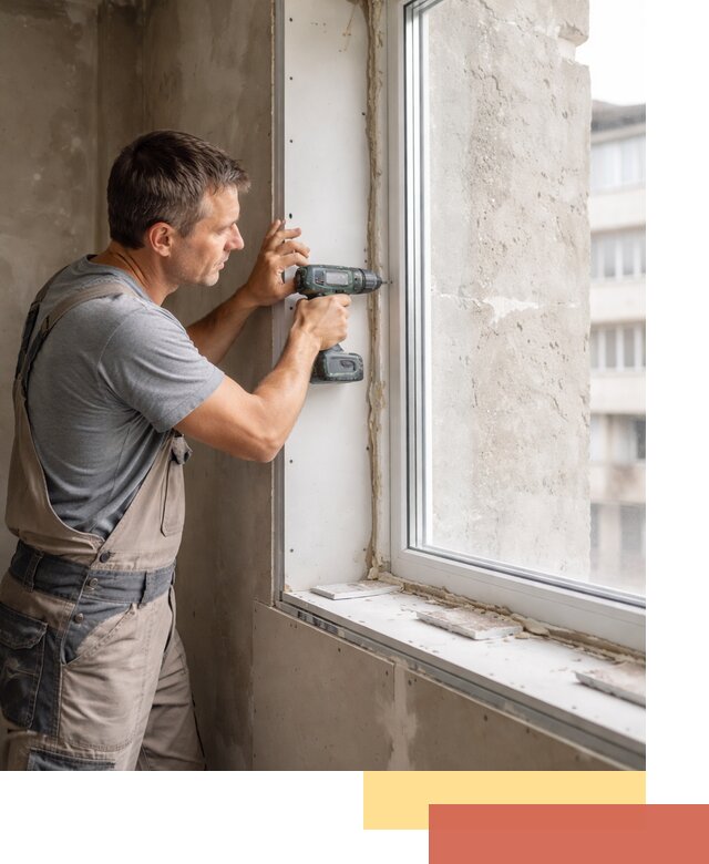 Монтаж гипсокартонных откосов в Ялте под ключ