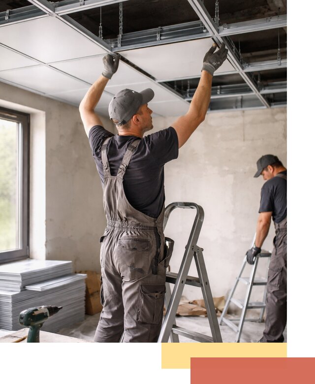 Монтаж кассетного потолка в Ялте качественно и быстро