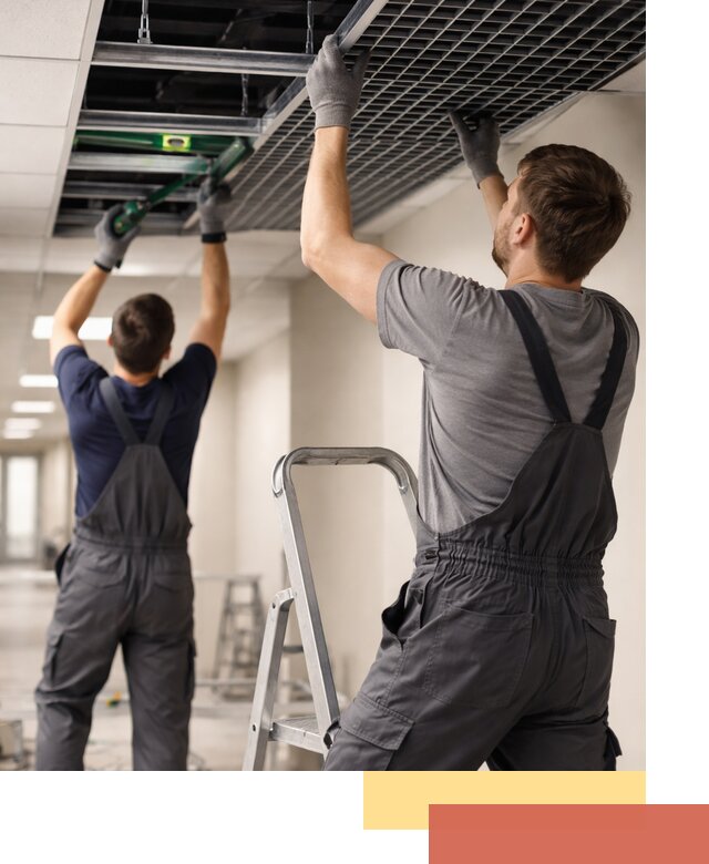 Монтаж потолка Грильято в Ялте: установка под ключ качественно