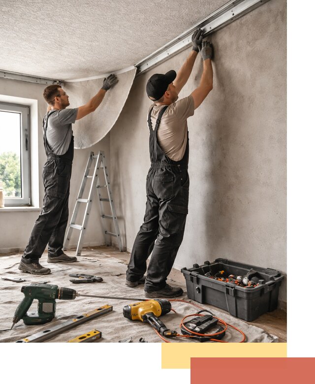 Монтаж фактурного натяжного потолка в Ялте качественно и быстро