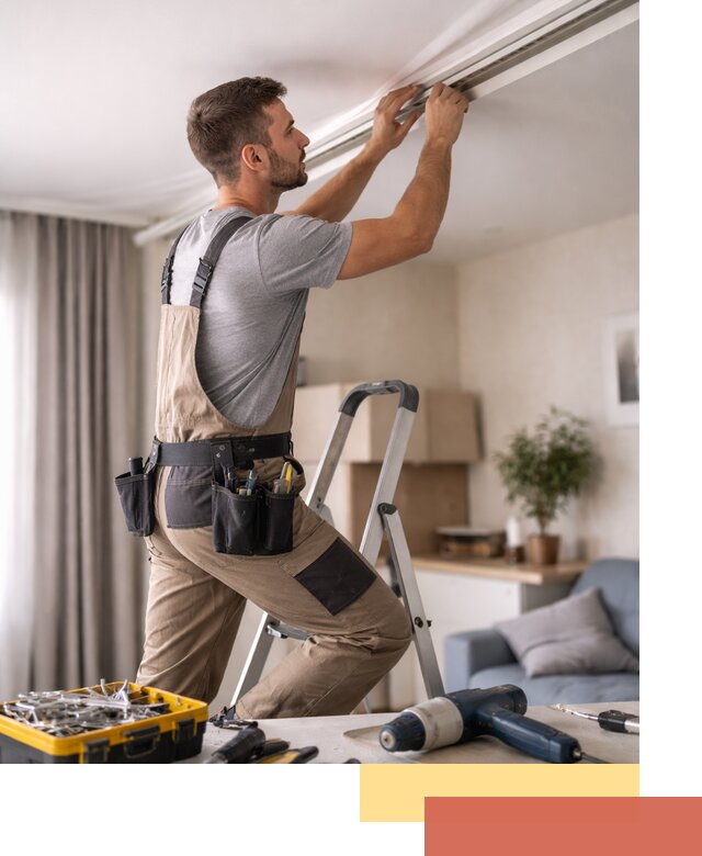 Ремонт натяжных потолков в Ялте — качественно и оперативно