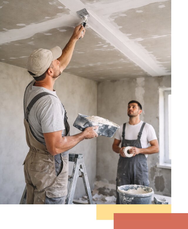 Обработка швов потолка ГКЛ в Ялте: качественная заделка и шпатлевка