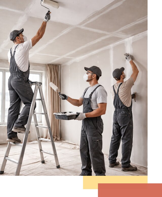 Покраска потолка из гипсокартона в Ялте качественно и недорого