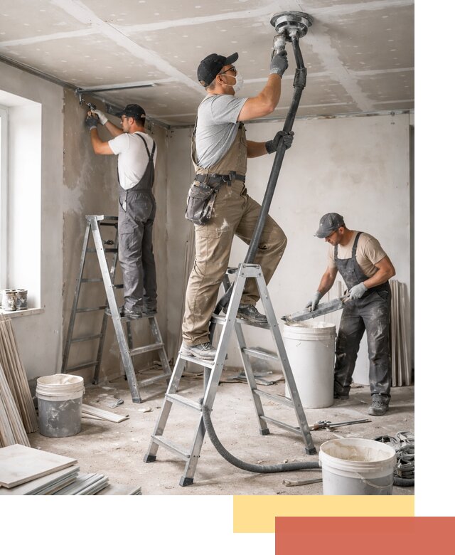 Ремонт потолка из гипсокартона в Ялте: быстрый и качественный монтаж