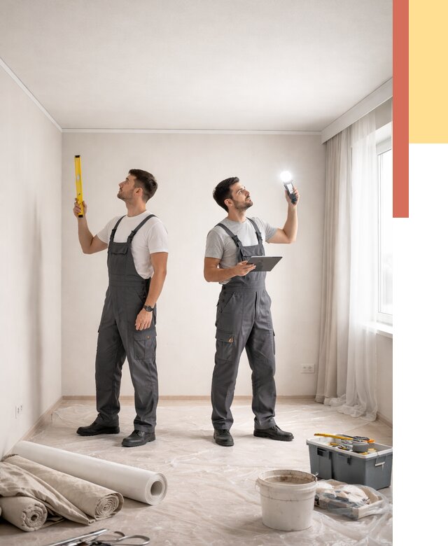 Отделка потолка в Ялте недорого от 766 руб/м2 | Услуги ОТДЕЛОЧНИК-Ялт