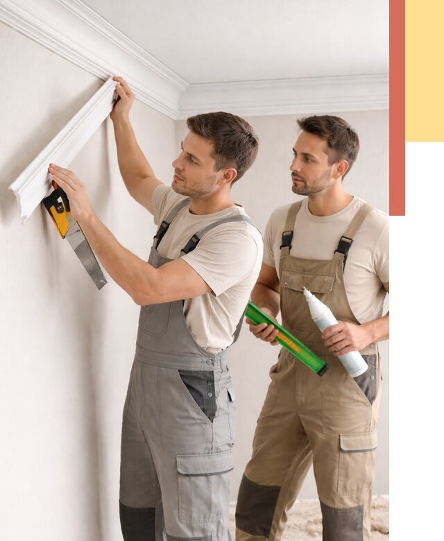 Монтаж потолочного плинтуса в Ялте от 2350 руб. — быстро и недорого | ОТДЕЛОЧНИК-Ялт