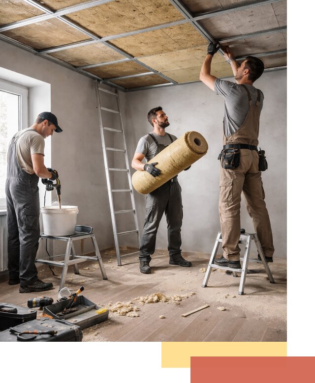 Шумоизоляция потолка в Ялте: профессиональный монтаж и отделка